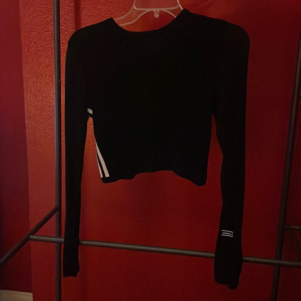 Adidas mesh crop top